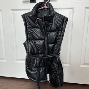 Oversized Dynamite Leather Vest
